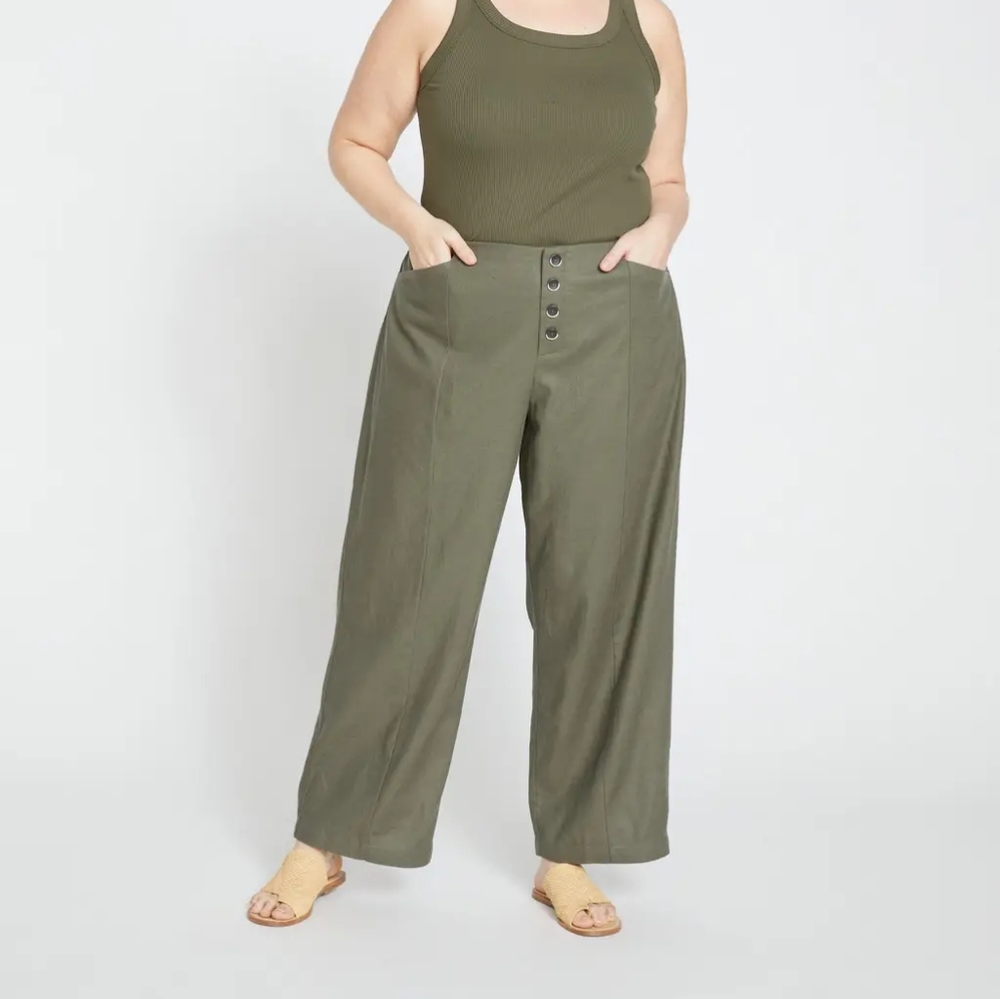 Universal Standard Coastal Linen Pants NWOT - Picture 1 of 1